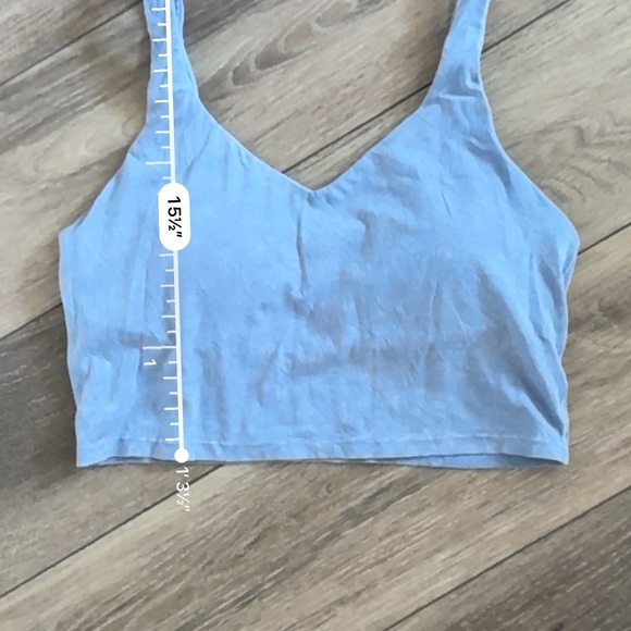 Offline by Aerie Light Blue Sports Bra Size xl - Picture 3 of 4